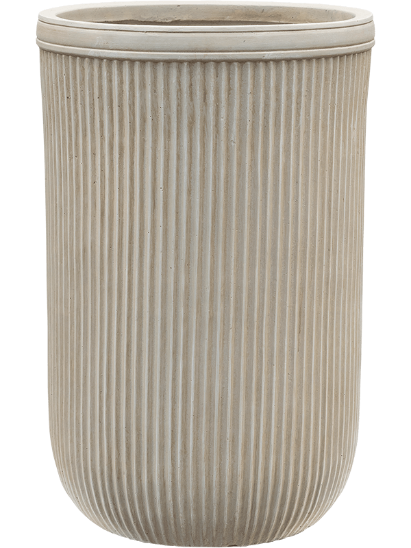 Baq Vertical Rib Цилиндр Бежевый D37×57 см