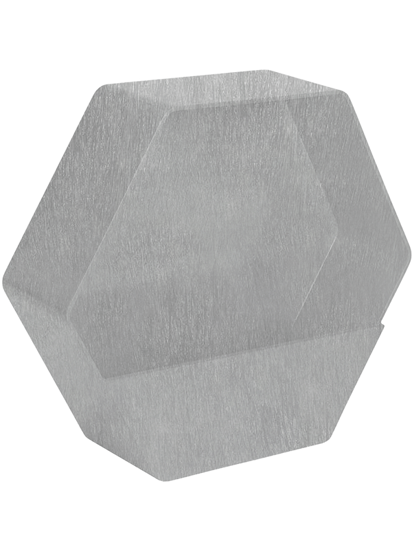 Мультиворм Hexagon Wallplanter Структурная D55×16.5 см