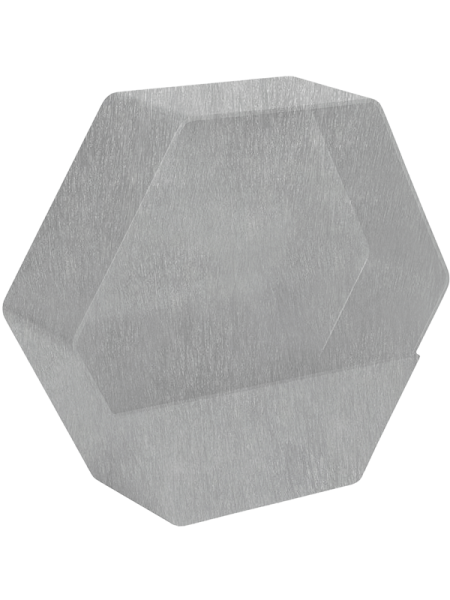 Мультиворм Hexagon Wallplanter Структурная D55×16.5 см