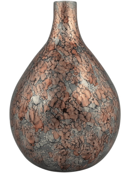 Ваза Sev bottle oyster pearl D29 H41 см