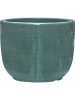 Плэйн Striped Купелла Аквамариновый D21×16 см