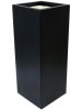 Кашпо Vepo carya square anthracite L40 W40 H100 см