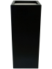 Кашпо Vepo carya square anthracite L40 W40 H100 см