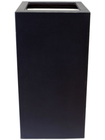 Кашпо Vepo carya square anthracite L50 W50 H100 см