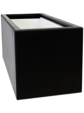 Кашпо Vepo betula rectangle anthracite L100 W50 H50 см