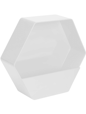 Мультиворм Hexagon Wallplanter Структурная D55×16.5 см