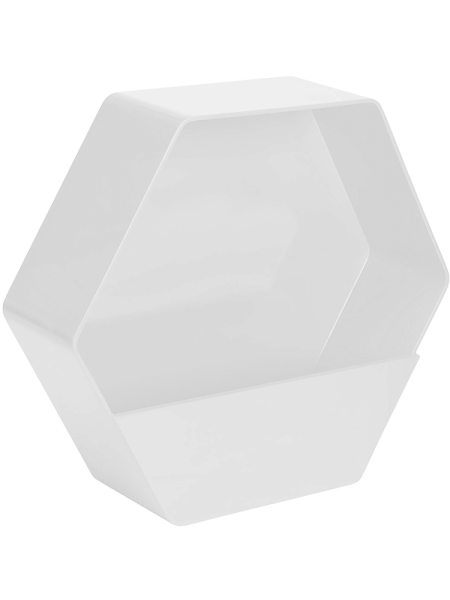 Мультиворм Hexagon Wallplanter Структурная D55×16.5 см