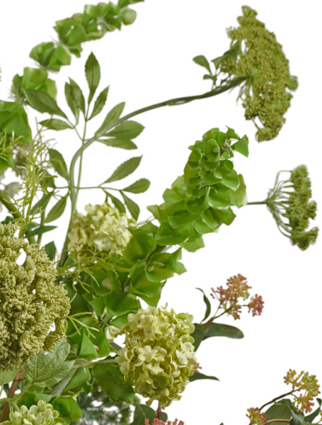 Композиция "Flower Inspiration" в вазе Moho дымчато-серый песок (ELE)